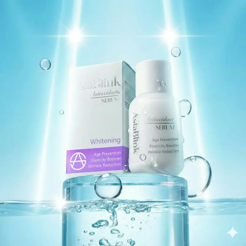 Product Introduction of AstaBlink Antioxidant Serum - Dưỡng ẩm chống oxy hoá với 06 chiết xuất thiên nhiên và Juventide - Phù hợp mọi loại da 9