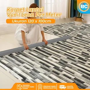BC Karpet Lantai Vynil LEON METERAN Ukuran 1MTR X 1,2MTR Tebal 0,25