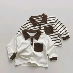 Sweater anak laki-laki warna coklat usia 6 bulan -5 bulan import premium / atasan anak keren