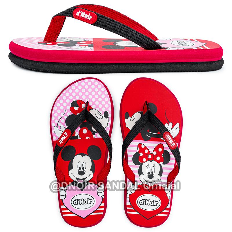 DNOIR Sandal Jepit Anak Perempuan MINNIE size 25 - 36 Fashion 4