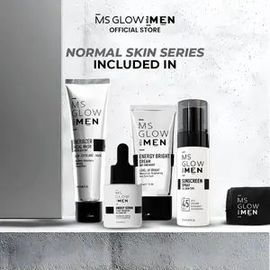 Ms glow paket men lengkap isi 4 Perawatan Pria Wajah Mencerahkan Facial Aging