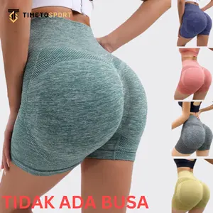 Timetosport.id Celana Olahraga Hips 3/4 Booty Circle Panties Pendek Wanita olaharaga gym fitnes yoga 1109