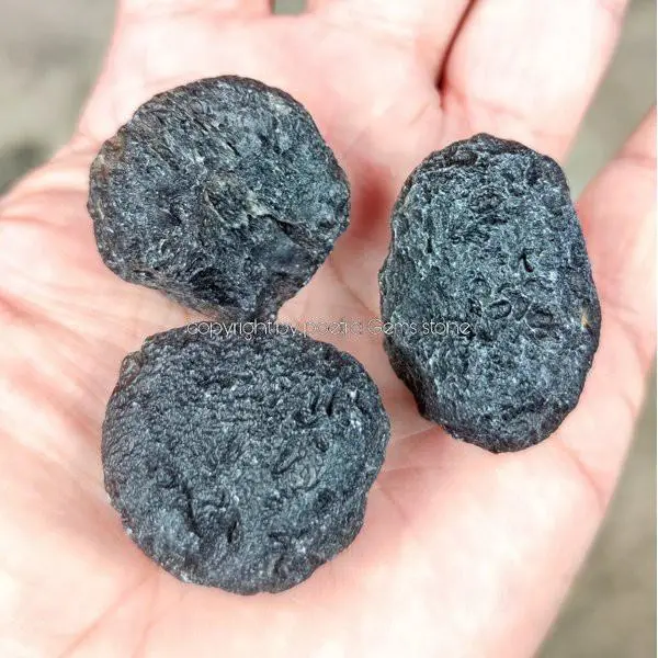 Natural Batu Alam Meteor Natural Textite 4