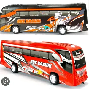 bus basuri.. .   sudah plush batrai ada lampu dan juga bisa bunyi klakson basuri ya kakak..