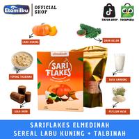 Gambar PAKET 3 BOX Sariflakes Elmedinah Sereal Labu Kuning + Talbinah - Sari Flakes dari Etamilku Official Kota Administrasi Jakarta Timur 5 Tokopedia
