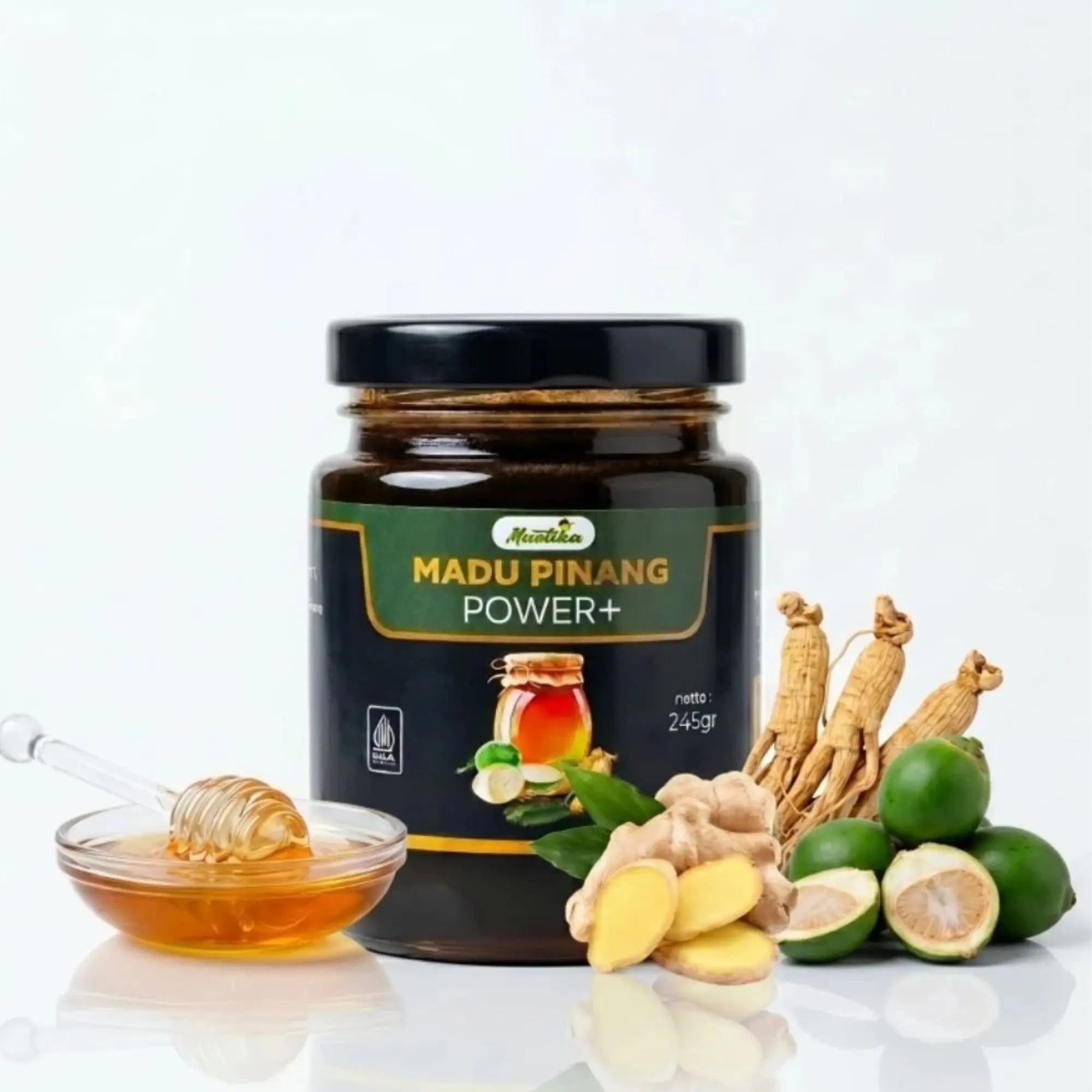 Madu Power dengan kandungan bahan alami pilihan untuk mendukung energi, daya tahan, dan kesehatan tubuh