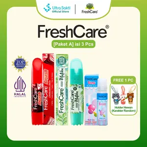 Paket isi 3 - 1 FreshCare Teens +  1 FC Smash +1 FC Smash Matcha