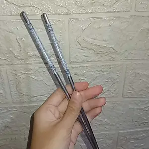 WEISON  - SUMPIT MAKAN MOTIF H449 STAINLESS KOREA BULAT UKURAN 22