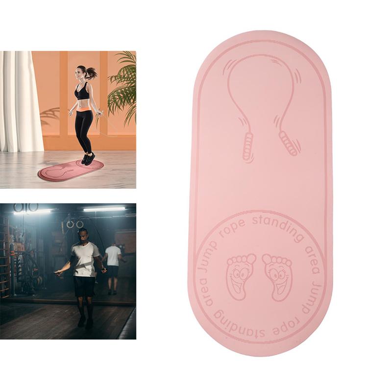 Thảm Tập Yoga, Trong Nhà, Chống Trượt, 5mm, Thảm Bảo Vệ Đầu Gối Dây Nhảy Nhảy, Dày Dặn, Cách Âm, Đệm Hấp Thụ Sốc 0
