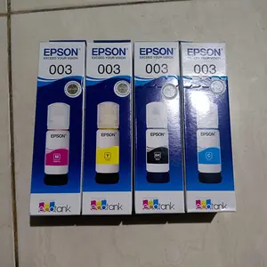 Tinta Epson 003 Original for 1set / 4warna (Black, Cyan, Yellow, Magenta)