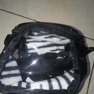 TRAVEL OVAL TRANSPARANT WATERPROOF TRAVEL POUCH BONDING POUCH TAS SUGAR GLIDER POUCH SUGAR GLIDER hamster