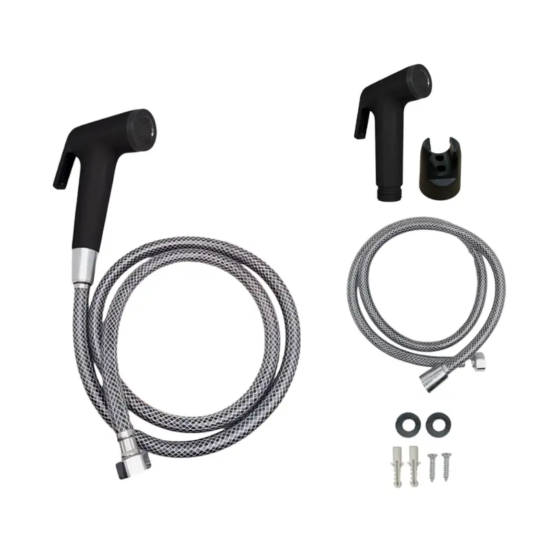 PPLUS Flusso Jet Shower Toilet / Jet Washer Bidet Cebok Kloset Closet WC / Spray Bidet Cebok Kloset Closet WC Murah 1,2 Meter Putih & Hitam 8