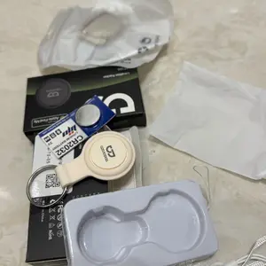 GOOJODOQ AT100 Hanya untuk iOS Bluetooth Smart Anti-Lost Locator untuk Anak-anak, Kunci, Hewan Peliharaan, Ponsel