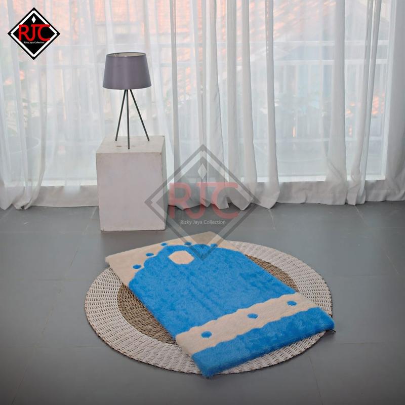 Sejadah busa tebal ukuran 110x65x4 cm Sajadah Lembut 2