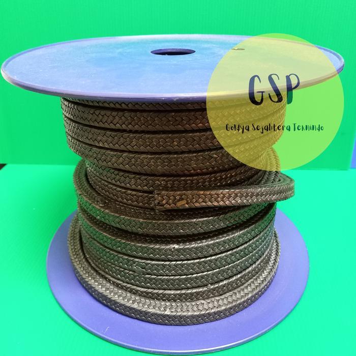 Gland Packing Graphite PTFE 12mm x 12mm - Meteran