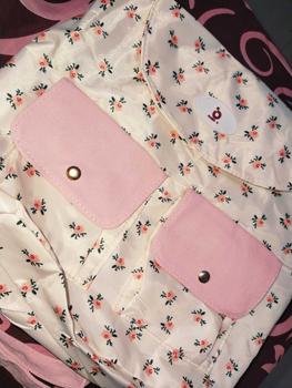 Product Review of BuzzBag - Tas bahu ins kanvas bunga lucu tas sekolah wanita berkapasitas besar korea import fashion kuliah tas ransel laptop backpack tas sekolah wanita backpack lucu korea tas korean style tas sekolah muat banyak tas ransel wanita lucu from ⋆**✮ 0