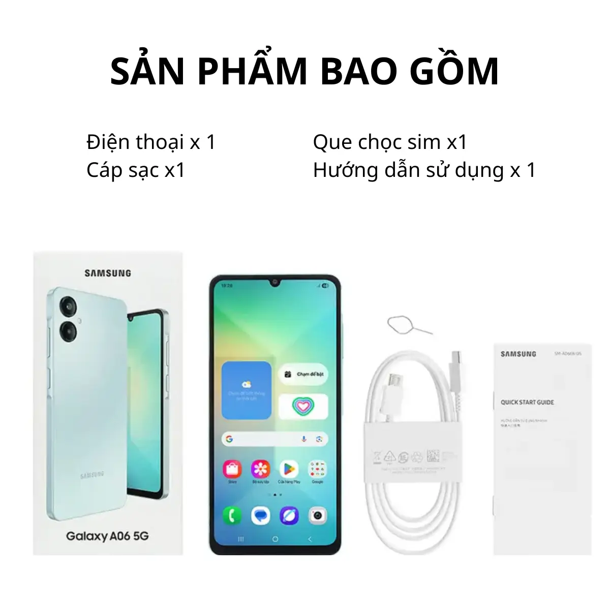 Điện thoại Samsung Galaxy A06 5G 4GB/64GB - Hàng Chính Hãng | BigBuy360 - bigbuy360.vn