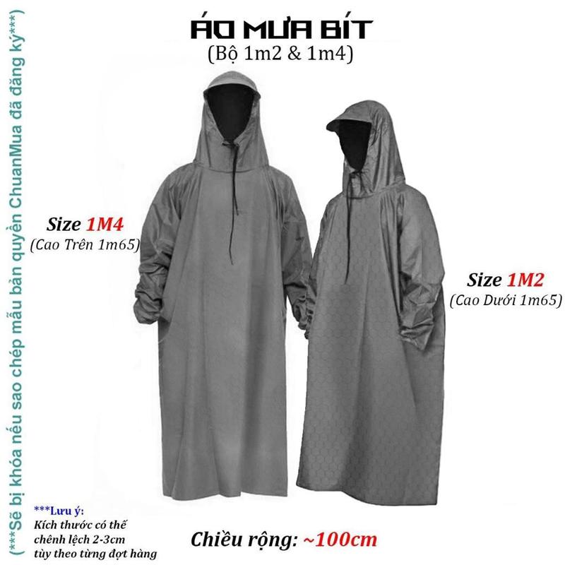  Áo Mưa Bít Hông Nam Nữ KOJMAC Mang Được Balo   Áo Mưa 1 Người Lớn Vải Tổ Ong Cao Cấp Hàng Xưởng VN Có Sẵn SLL Giá Sỉ   