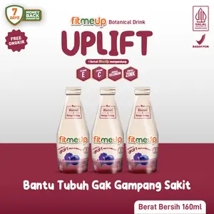 [PAKET FIT] 3 Botol Fitmeup Varian Uplift- Bantu Naikin Imun - Menangkal Radikal Bebas