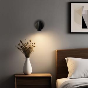 Luz LED de Montaje Magnético en Pared, Alimentada por Batería Recargable, Control Táctil, Brillo Ajustable, Ideal para Dormitorio, Comedor, Exhibición de Arte