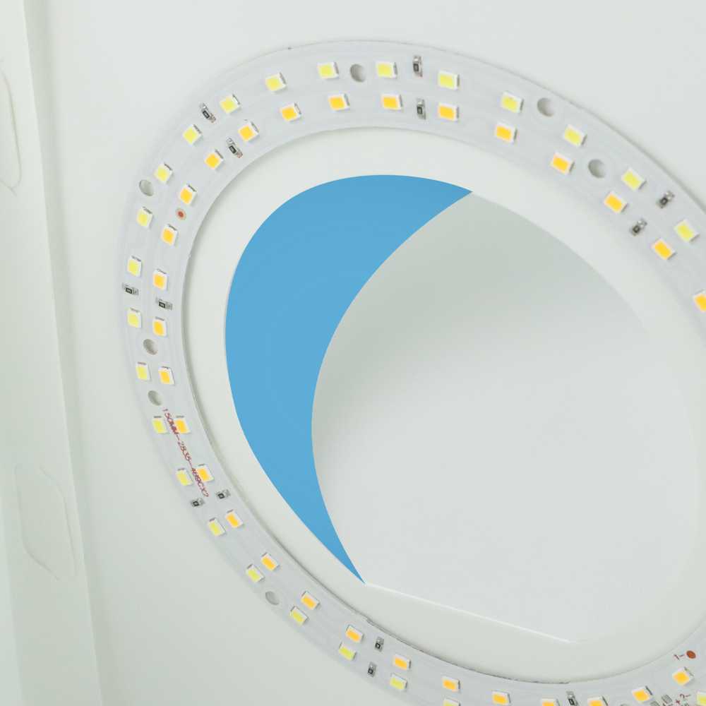 PULUZ Studio Photobox Lampu Ring Light LED 3in1 Color 6 Backdrop 10W - PU5023