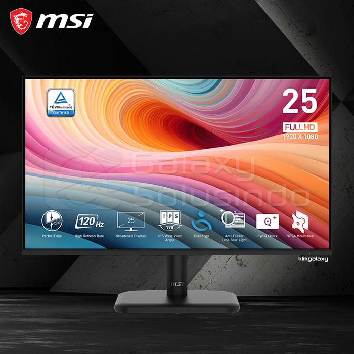Gambar MSI PRO MP251L E2 25 Inch IPS 120Hz 1ms FHD Professional Monitor dari GASOL KALIURANG Kota Malang Tokopedia