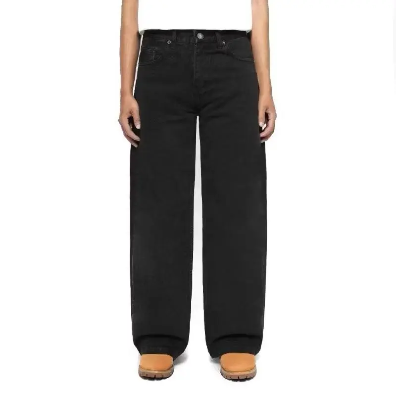 Celana Jeans Pria Baggy Pants Oversize Nyaman dan Murah Basic Denim Celana Skena Loose Panjang Santai Stretch Keren 13 Oz Denim Straight Loose Reguler Non Stretch Button Nikel Rivet Nikel Size 27-38 3