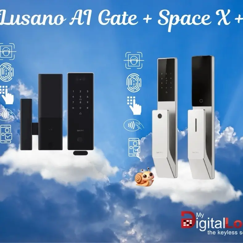 Lusano SpaceX Door Lock + Lusano Al Gate Lock