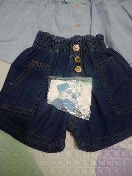 Product Review of Leika Setelan Anak Atasan Babydoll Linen dan Ripjeans Mini  Perempuan from L**a M**a 1