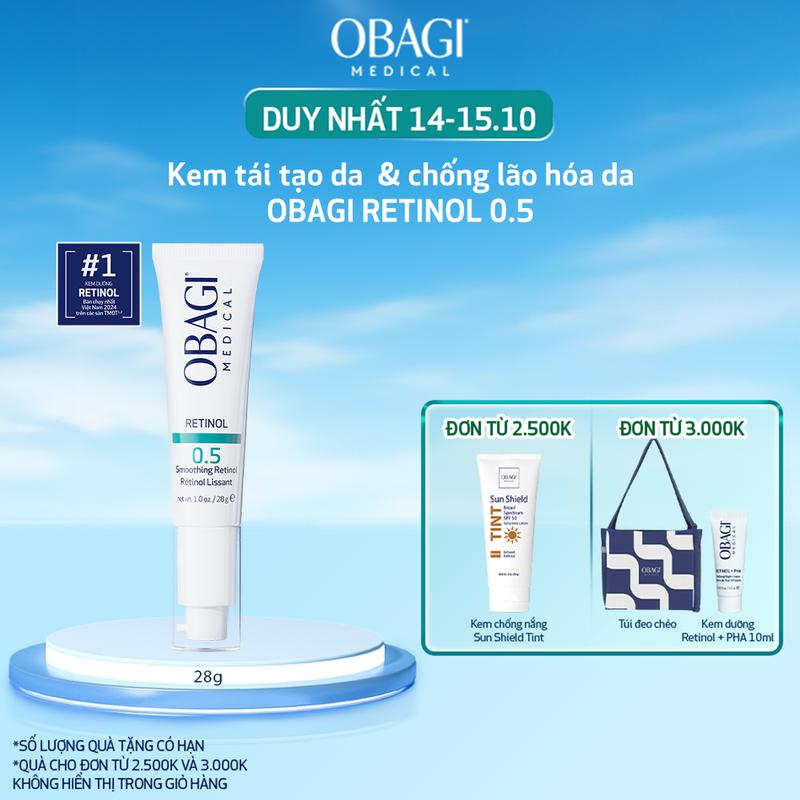 [OBAGI DAY] Kem Dưỡng Da OBAGI 360 Retinol 0.5 28g Women Skincare
