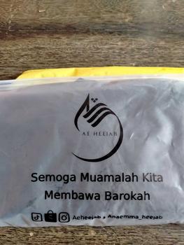Product Review of {SET CADAR} JILBAB SYAR'I SEGI EMPAT INSTAN JUMBO PREMIUM | TUDUNG HAFIZAH Bisnis Pad Muslim Layer Doll Ceruty Sifon Kerudung from A**m M**d 0