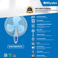 Gambar MIYAKO KAW-1689 RC-PL Kipas Angin 16 Inch dari Miyako Home Appliances Kota Administrasi Jakarta Utara 1 Tokopedia