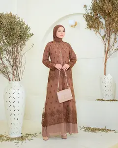 Azura Dress / Seragaman Pesta / Gamis Terbaru / Gamis Modern / Gamis Kondangan / Gamis Jumbo / Gamis