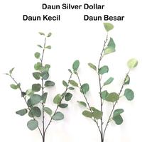 Gambar Daun Silver Dollar Artificial / Daun Dollar Palsu dari Rere Gift & Art Kota Administrasi Jakarta Barat 1 Tokopedia