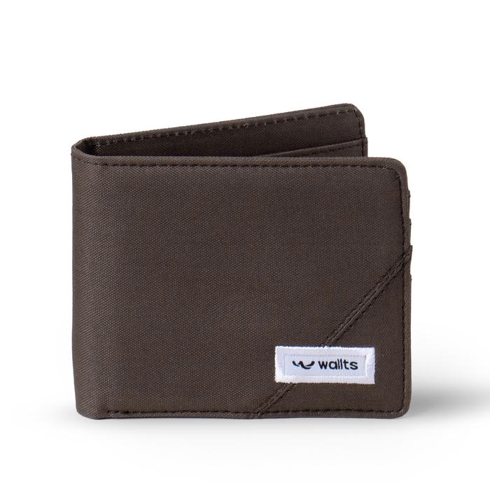 Gambar Wallts Keio Brown - Dompet Lipat kanvas uang Dan kartu Pria Wanita Cowok - Brown dari Wallts Kota Bandung Tokopedia