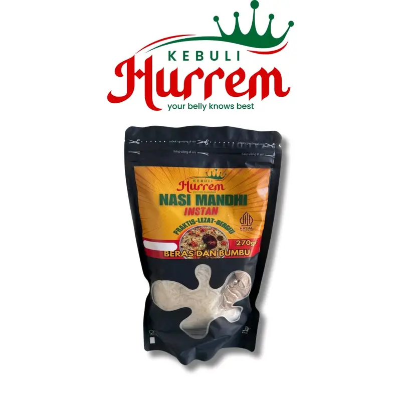 Nasi Kebuli Instant Praktis Gurih dan Aromatic Cukup untuk 4-6 Porsi 3