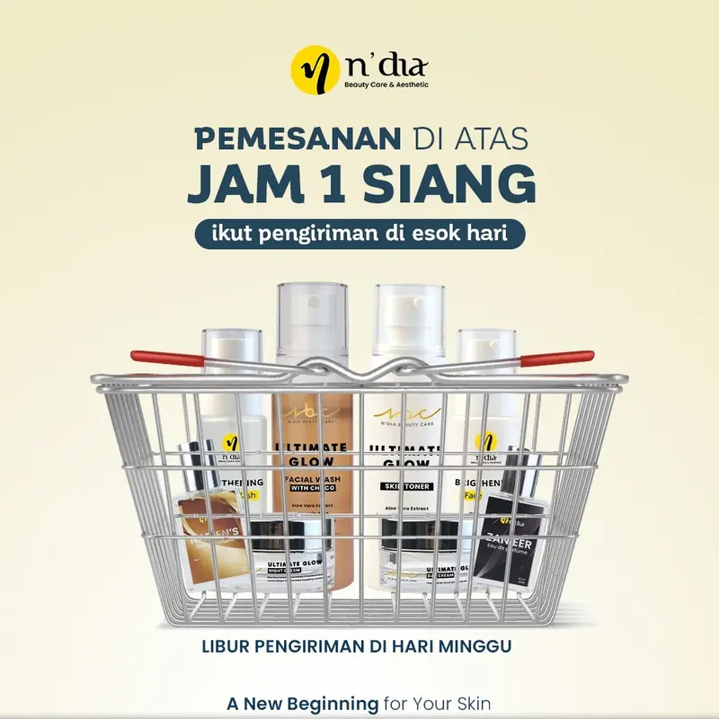 BRIGHTENING BY N'DIA BEAUTY CARE | SKINCARE UNTUK PEMULA & KULIT SENSITIF 6