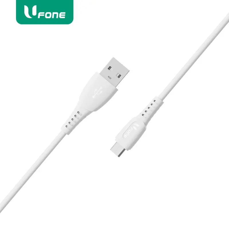 Ufone TB01-M Kabel Data Toples Isi 20 Pcs Mix Warna USB A to Micro 2.4A Efficient Charging PVC 100 cm 3