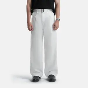Kasual Celana White Elite Wide Baggy Loose Pants