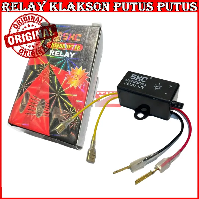 ORIGINAL INTERRUPTERR RELAY KLAKSON | RELAY KLAKSON PUTUS PUTUS RELAY KLAKSON UNIVERSAL 12 VOLT 1