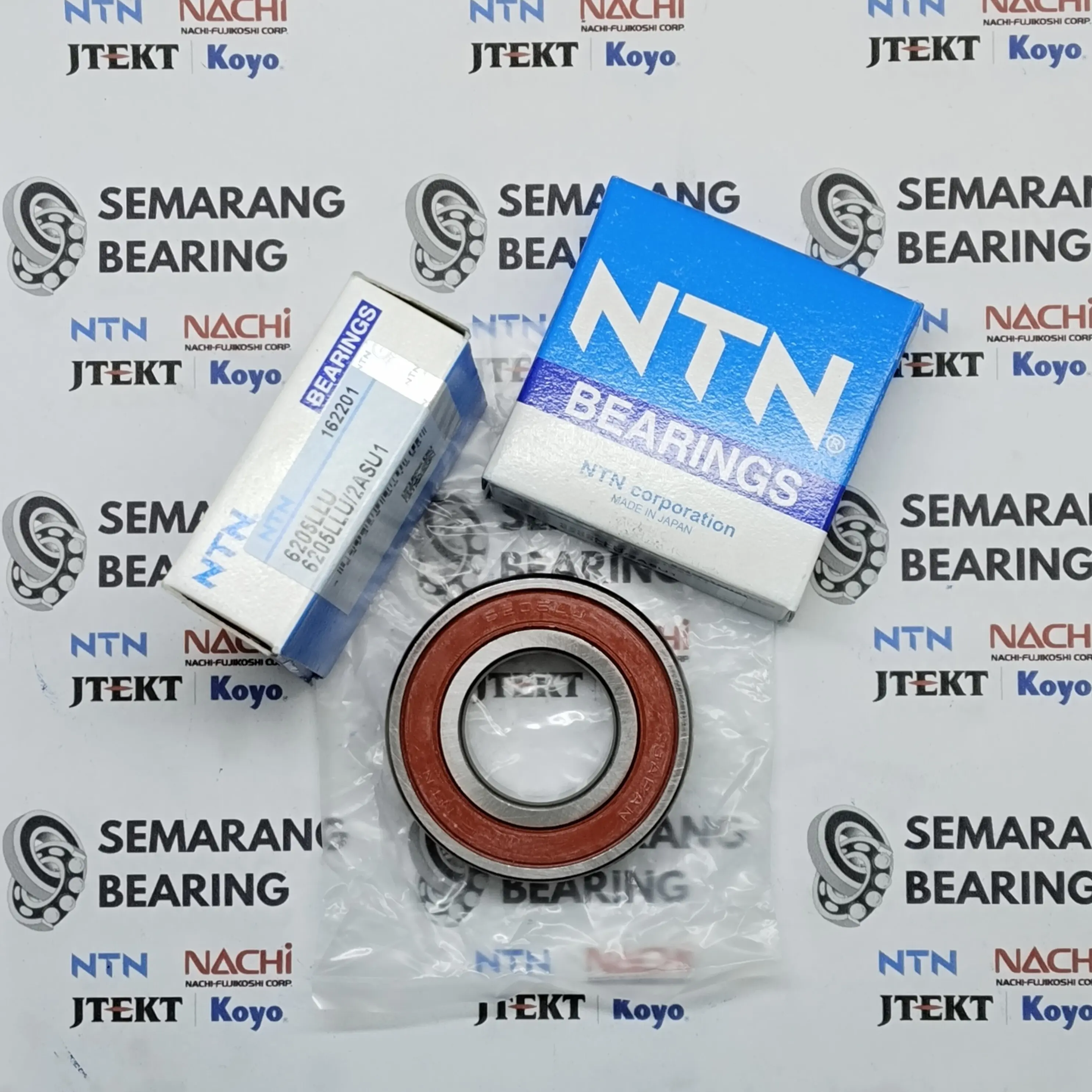 BEARING 6205 LLU 2RS NTN JAPAN LAHER 25x52x15mm