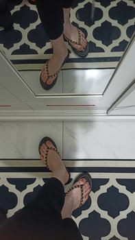 Product Review of Sandal Wanita Platform Jepit Rantai SR-01 from A**d D**z W** 0