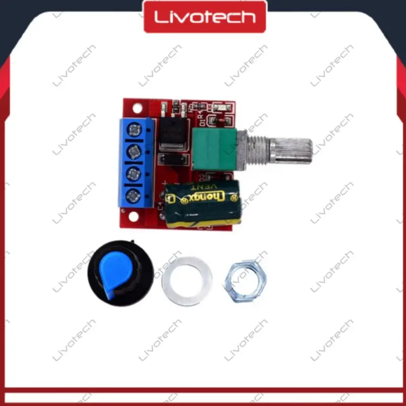 READY STOCK PWM Motor Speed Controller 5A DC 4.5-35V 90W Dimmer Lampu LED Dimer 1