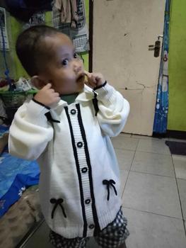 Product Review of Keiko Cardigan Rajut Couple Ibu Anak Perempuan 1-10 Tahun Outer Kardigan Wanita Korean Style from m**a 0