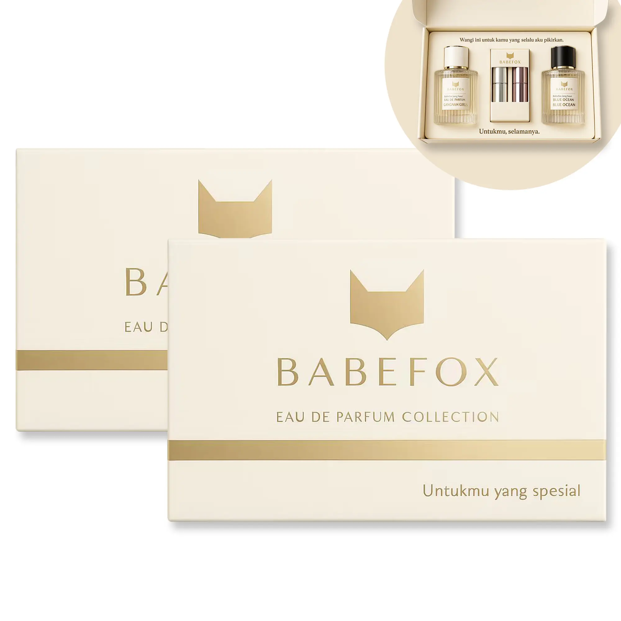 2*Paket Luxury Parfum(Segar&Manis+2refil)