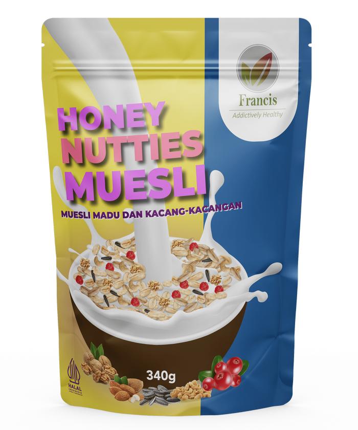 Gambar Francis Nutties Muesli 340g dari Francis Organic Kota Tangerang Selatan Tokopedia