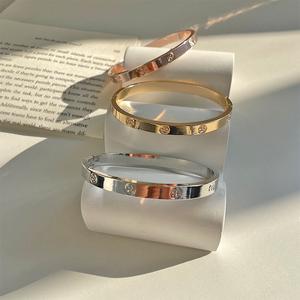 Female Bracelet, Bracelet, Girl Gives Her Best Friend Rose Gold, Personalized Fashion Design, and Accessories round jade pendant necklace part chinese heart locket agueb sleepy bunny career matching buena fortuna queen fox feng shui nam gyu couples cross