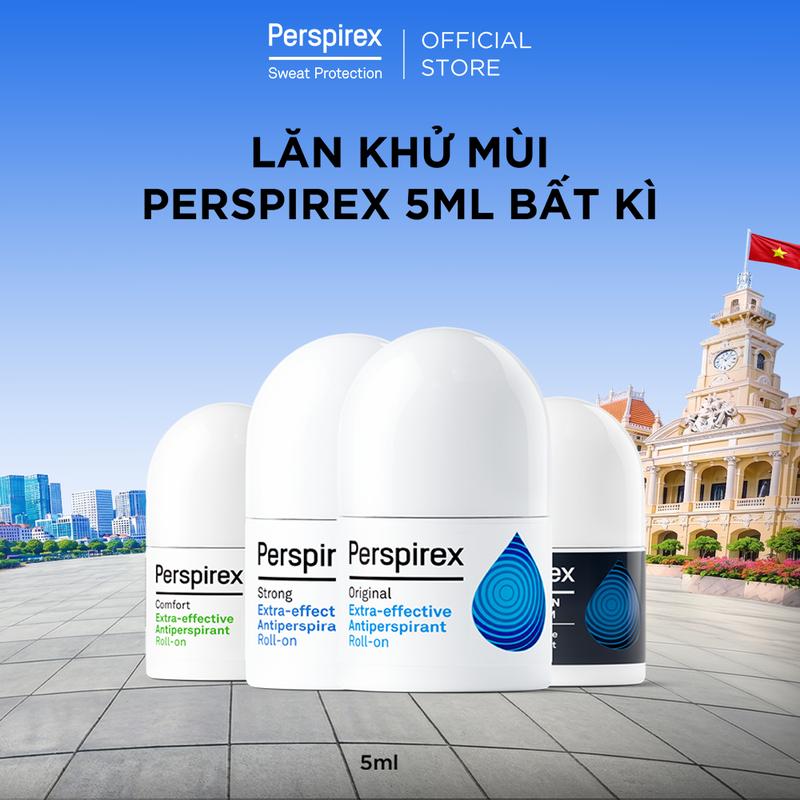 Lăn khử mùi Perspirex 5ml: Dành cho cả Nam và Nữ