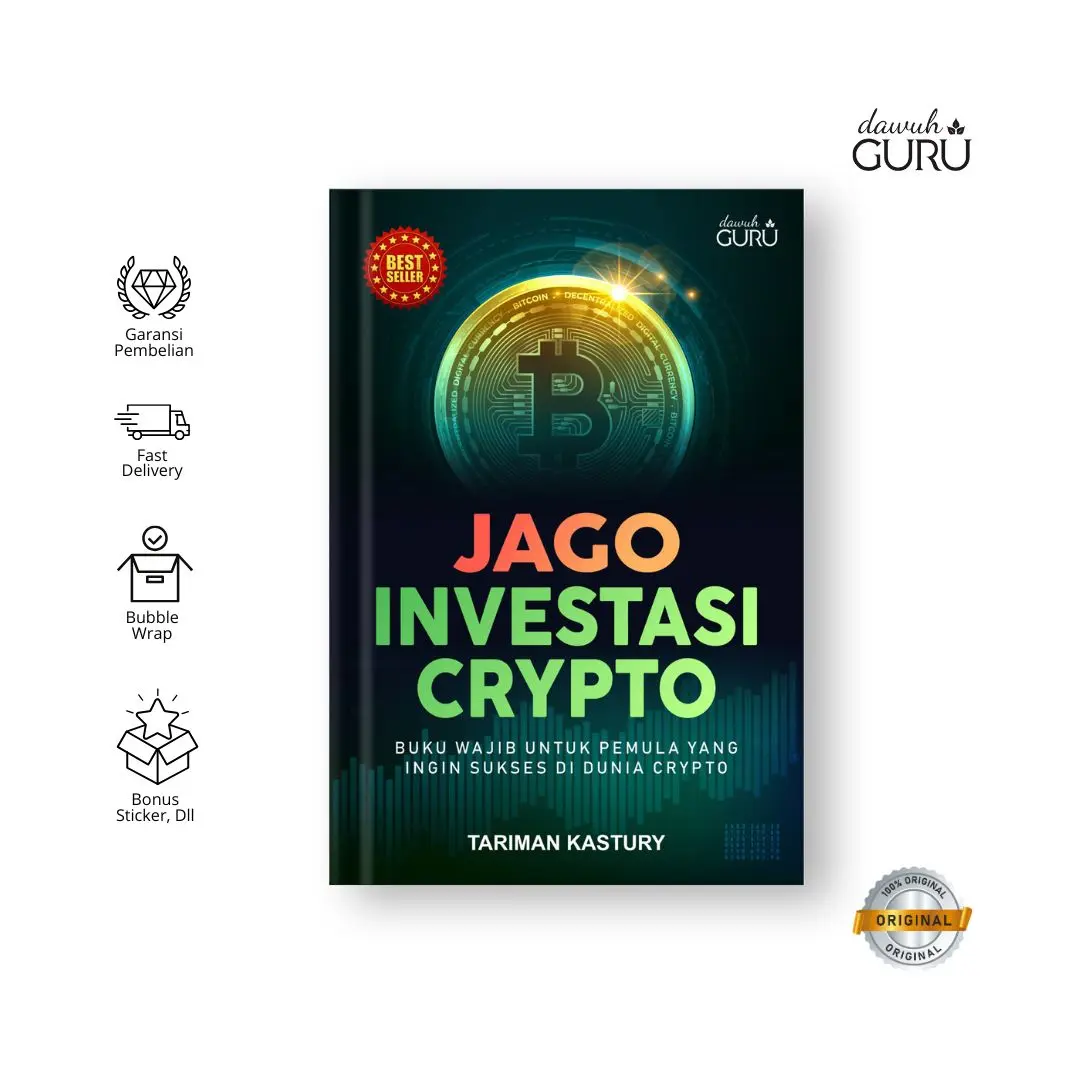 Dawuh Guru | Jago Investasi Crypto - Buku Wajib untuk Pemula yang Ingin Sukses di Dunia Crypto | Tariman Kastury