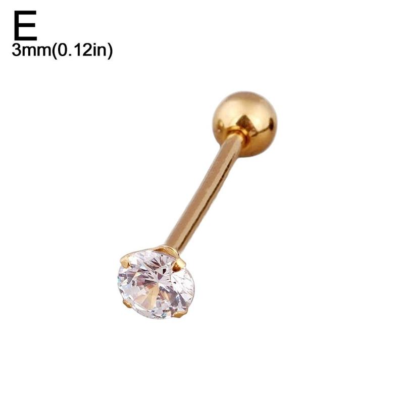 Product Introduction of Bông Tai Đinh tán Tai, Chất Liệu Thép Không Gỉ, Kích Thước Nhỏ, Thời Trang Đơn Giản, Phụ Kiện Đinh Tán, Dành Cho Nữ, I1S2 36